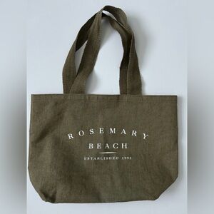 NEW Olive ROSEMARY BEACH Natural Jute Tote Bag
